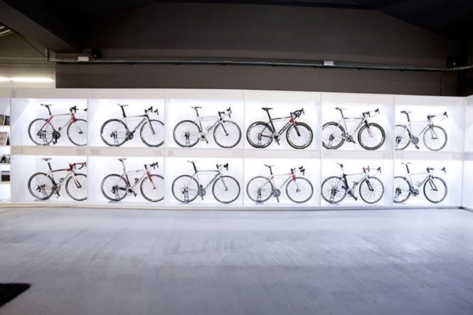 Thiết kế nội thất showroom xe đạp 7