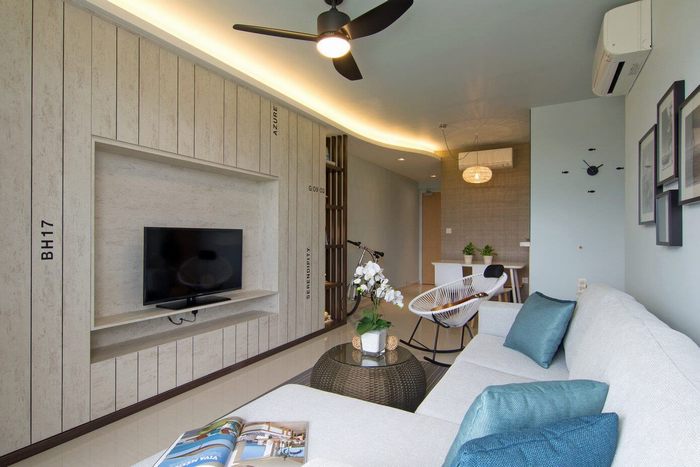 Thiết kế căn hộ 2 phòng ngủ với nội thất gỗ ấn tượng 5