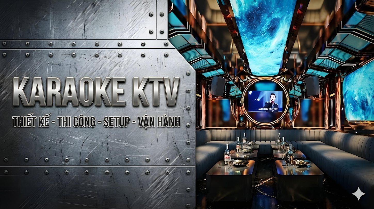 Giá thiết kế thi công nội thất karaoke chuyên nghiệp nhất