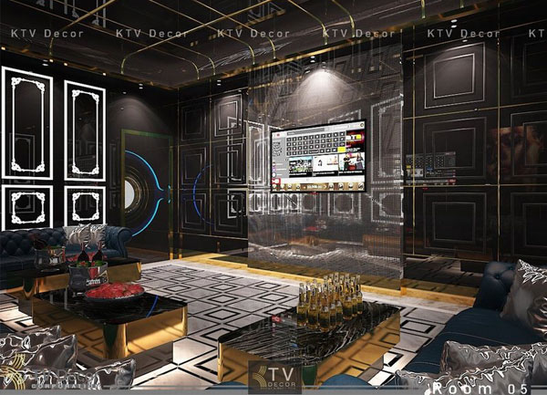 Thiết kế Karaoke KTV Design sang trọng tại TP.HCM – KTV GROUP