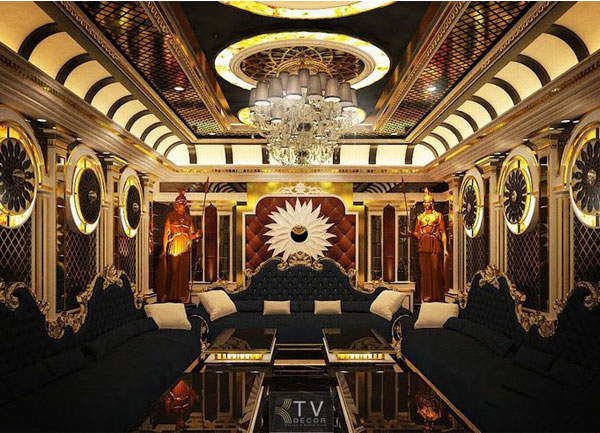 Thiết kế KTV karaoke Tân cổ điển Luxury tại Kon Tum