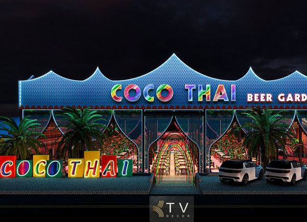 Thiết kế thi công nhà hàng Beer Food Garden