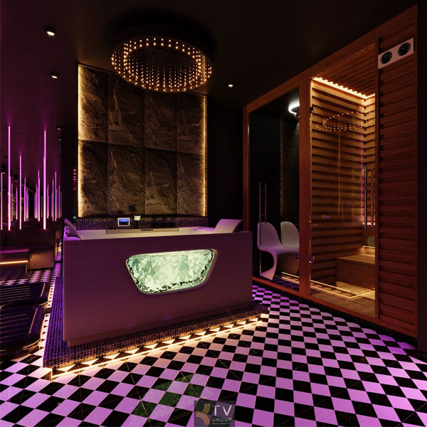 Thiết kế thi công nội thất spa,massage chăm sóc sức khỏe