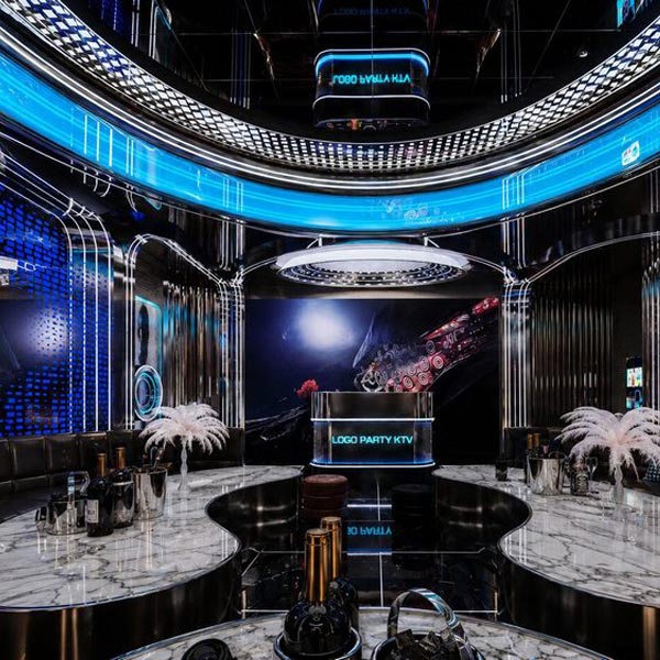 Thiết Kế Phòng Karaoke KTV Tại TP.HCM – Phong Cách Futuristic Luxury Cao Cấp