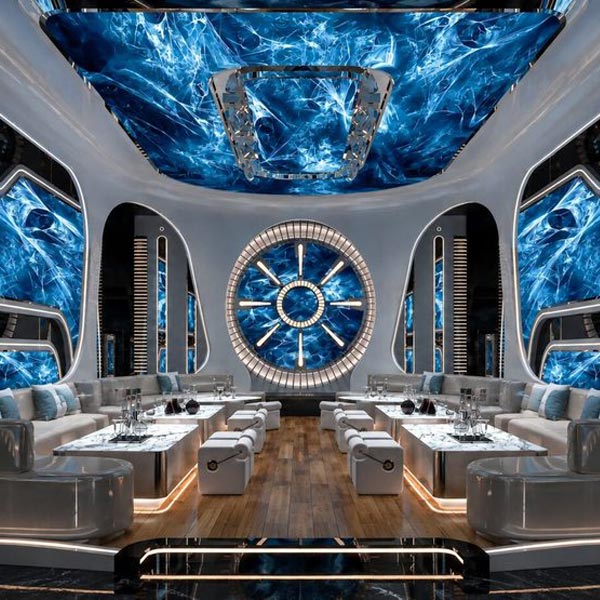 Thiết Kế Phòng Karaoke KTV Tại TPHCM Phong Cách Futuristic Ocean