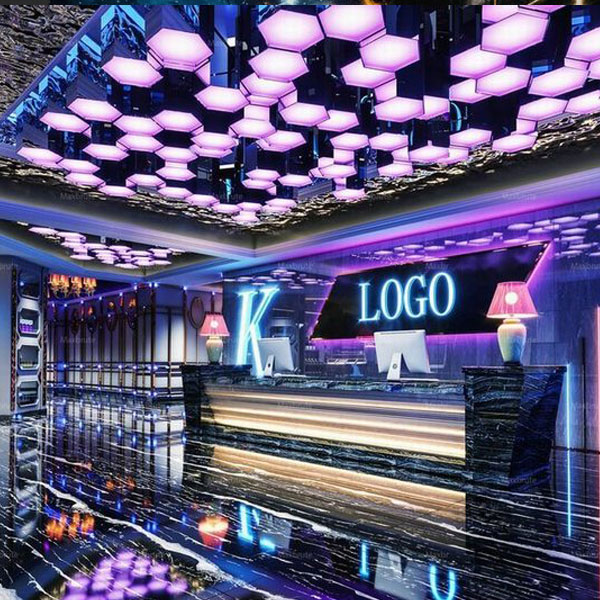 Mẫu thiết kế KTV karaoke đẹp 2211 – Không gian lễ tân đẳng cấp