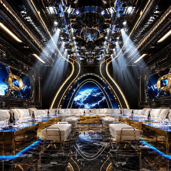 Thiết Kế Phòng Karaoke KTV Tại TP.HCM – Phong Cách Luxury Galaxy