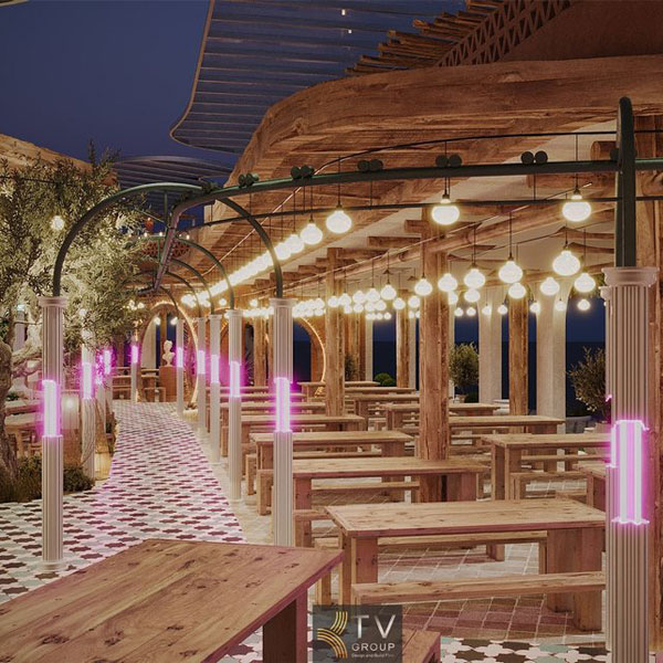 Dự Án Thiết Kế Thi Công Beer Garden Nha Trang