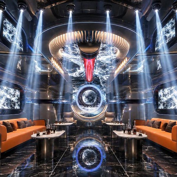 Thiết Kế Karaoke Futuristic Luxury VIP Đẳng Cấp Tại TP.HCM