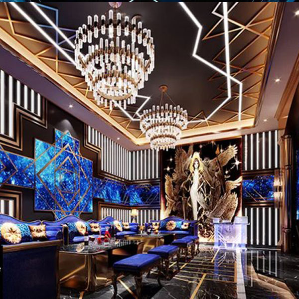 Thiết Kế KTV Karaoke Đẹp 2241 | Phong Cách Hoàng Gia Ấn Tượng