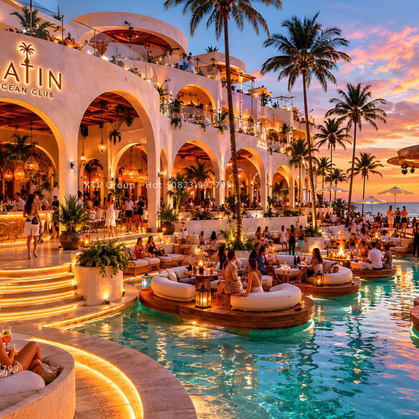 Thiết Kế Club Bãi Biển Cao Cấp Với Không Gian Mở Đậm Chất Nghỉ Dưỡng