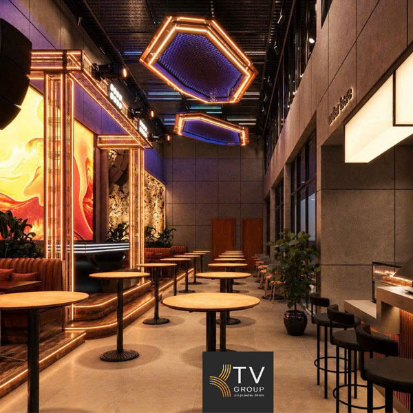 Báo giá Thiết Kế Thi công DJ Lounge Coffee Hiện Đại Cafe Kết Hợp Âm Nhạc