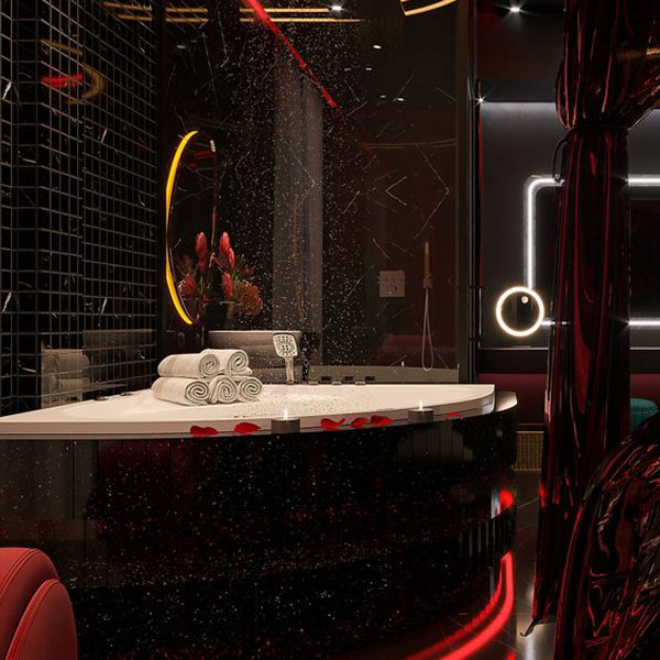 Thiết Kế Phòng Khách Sạn Chủ Đề Tình Yêu Không Gian Phòng Ngủ