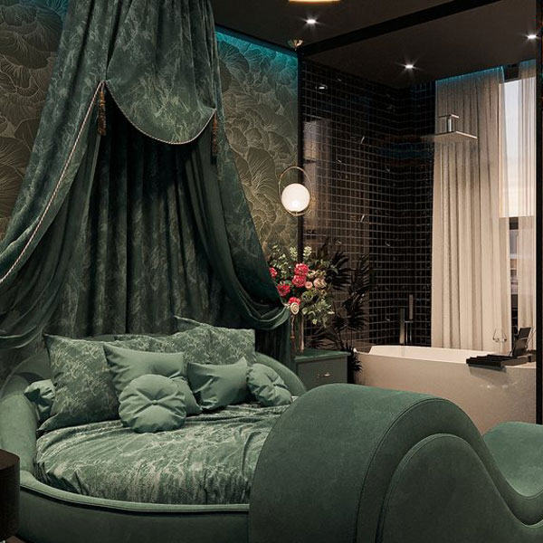 Thiết Kế Khách Sạn Chủ Đề Tình Yêu Phong Cách Luxury Hiện Đại