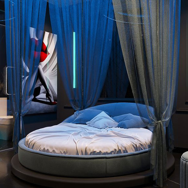 Thiết Kế Phòng Khách Sạn Chủ Đề Tình Yêu Phong Cách Modern Romantic