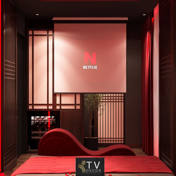 Thiết Kế Phòng Khách Sạn Chủ Đề Tình Yêu Phong Cách Hiện Đại Á Đông