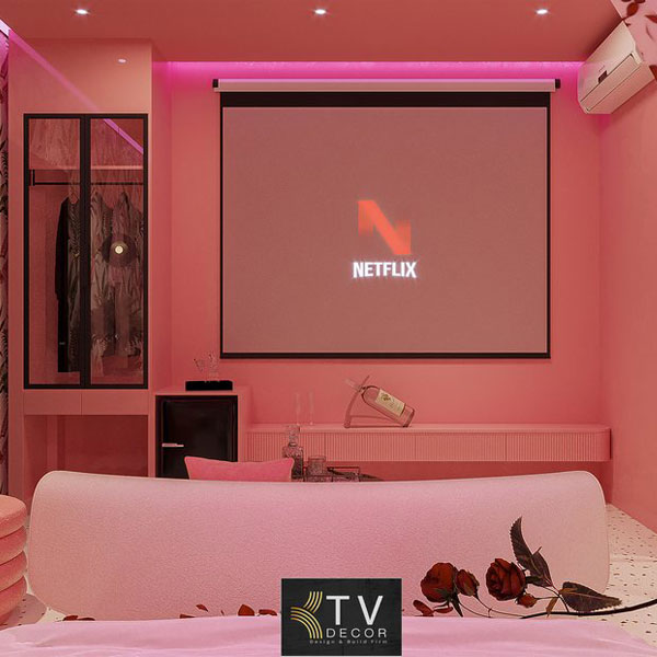 Thiết Kế Khách Sạn Chủ Đề Tình Yêu Phong Cách Hồng Pastel đậm chất điện ảnh