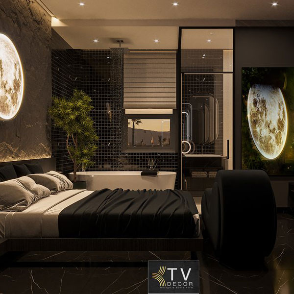 Thiết Kế Khách Sạn Chủ Đề Tình Yêu Phong Cách Đêm Trăng