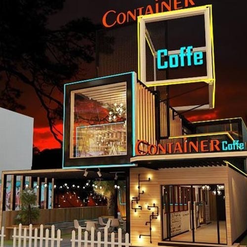 Dự án thiết kế quán cafe container , thi công cafe độc lạ