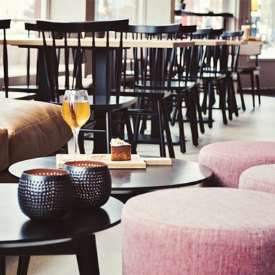 Phong cách thiết kế quán ăn nhanh trà cafe đẹp đơn giản