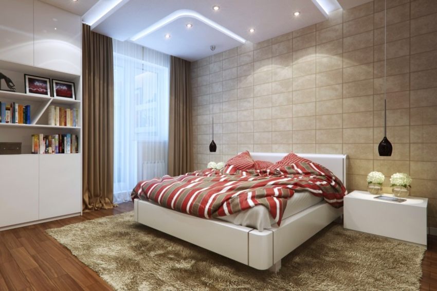 Thiết kế phòng ngủ căn hộ chung cư sang trọng và quyến rũ