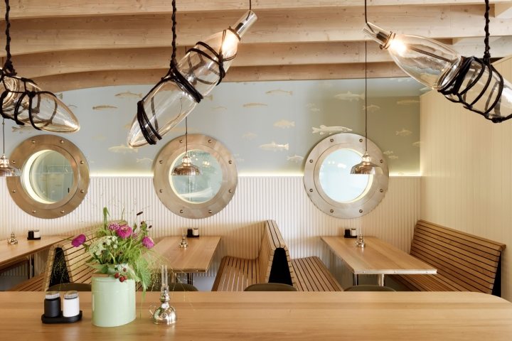 Ý tưởng thiết kế nội thất nhà hàng không gian mới lạ độc đáo