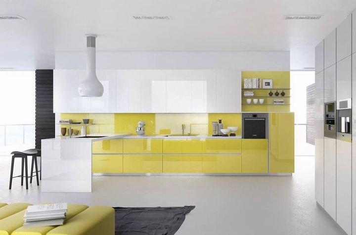 Ý tưởng thiết kế nội thất nhà bếp xinh hiện đại