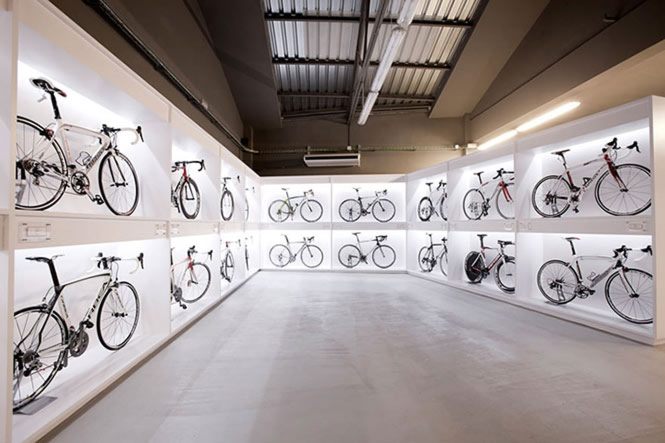 Thiết kế nội thất,showroom xe đạp,thể thao ấn tượng